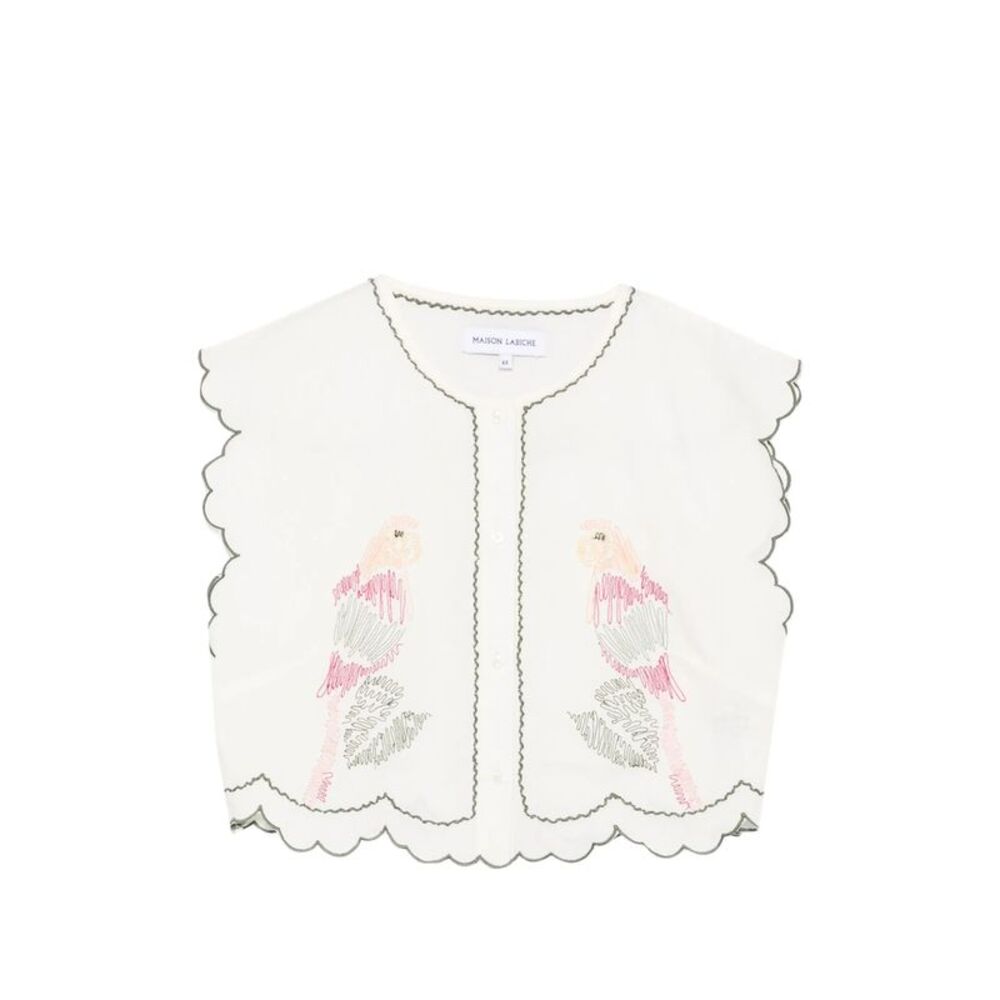 Maison Labiche Neutrals Tops - Blouses Women